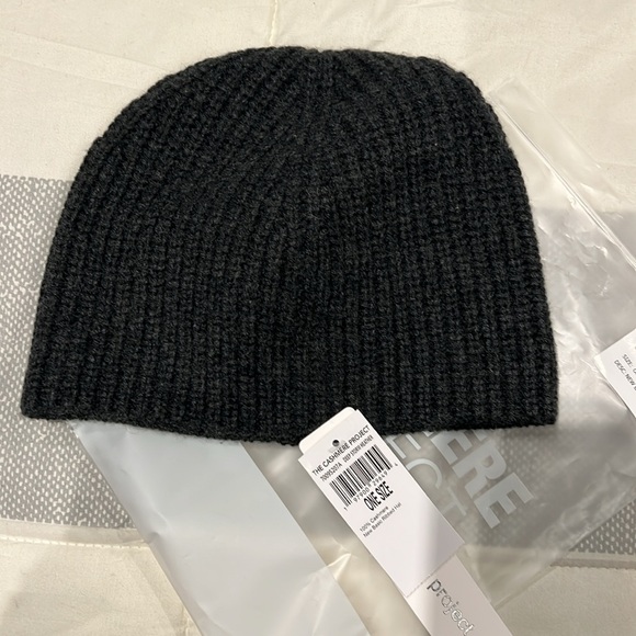 The Cashmere Project Basically Ribbed Hat - Picture 3 of 4